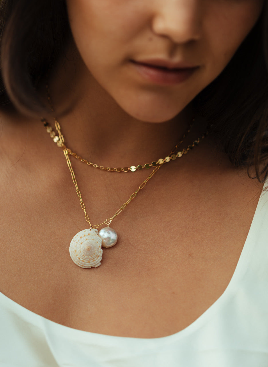 The Mermaid Sundial Necklace