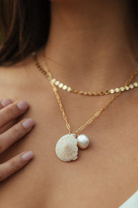 The Mermaid Sundial Necklace