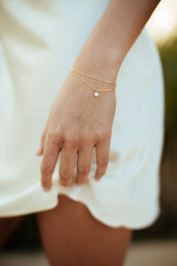 The Pearl Double Wrap Bracelet