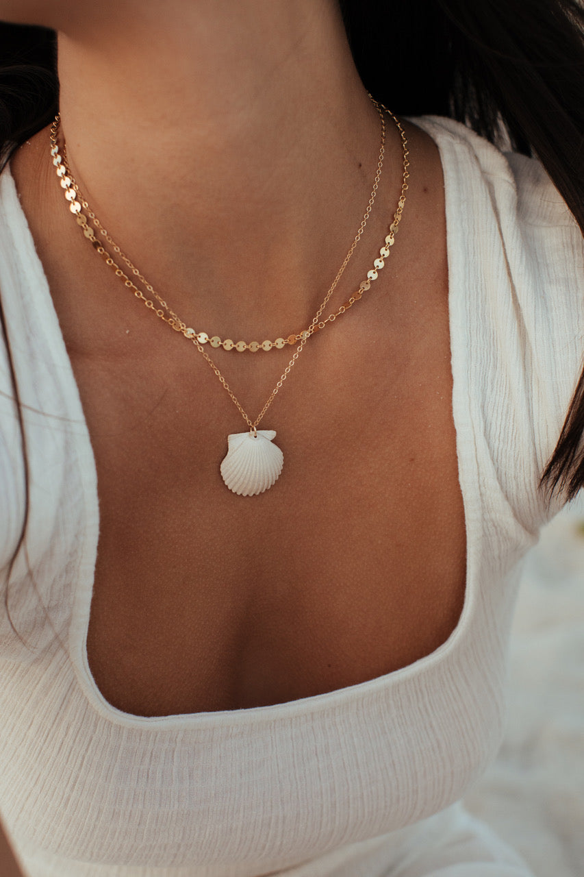 The Nude Shell Necklace