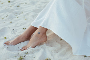 The Ocean Lover Anklet, Grey